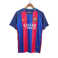 Barcelona MESSI #10 Domov Retro fotbalový dres 2016/17
