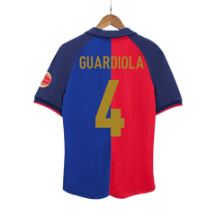 Barcelona GUARDIOLA #4 Home Retro Football Jersey 1999/00 – 100th Anniversary