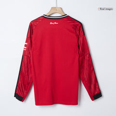 Manchester United Home Long Sleeve Men's Football Jersey 2025/26