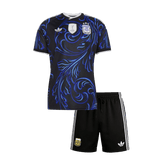 Děti Argentina Pryč Fotbalový dres Kit(dres + šortky) Mistrovství světa 2026