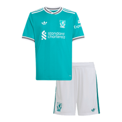 Děti Liverpool Třetí pryč Fotbalový dres Kit(dres + šortky) 2025/26