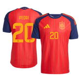 Spain PEDRI #20 Domov Fotbalový dres Mistrovství světa 2026 - verze pro hráče