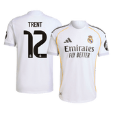 Real Madrid TRENT #12 Domácí fotbalový dres 2025/26 – verze pro hráče