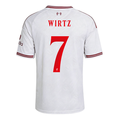 Pánské Liverpool WIRTZ #7 Pryč Fotbalový dres 2026/27 - UCL