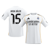 Pánské Real Madrid ARDA GÜLER #15 Domov Fotbalový dres 2025/26