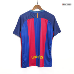 Barcelona MESSI #10 Domov Retro fotbalový dres 2016/17