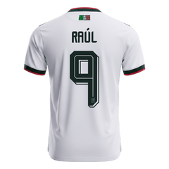 Pánské Mexico RAÚL #9 Pryč Fotbalový dres Mistrovství světa 2026