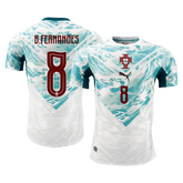 Portugal B.FERNANDES #8 Pryč Fotbalový dres Mistrovství světa 2026 - verze pro hráče