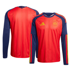 Pánské Spain Domov Fotbalový dres s dlouhým rukávem 2026