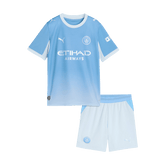 Děti Manchester City Domov Fotbalový dres Kit(dres + šortky) 2026/27