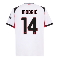 AC Milan MODRIĆ #14 Men's Away Football Jersey 2025/26