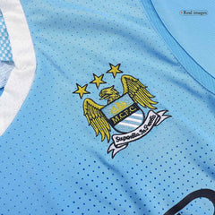Manchester City Home Retro Football Shirt 2011/12