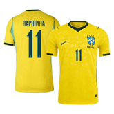 Brazil RAPHINHA #11 Domov Fotbalový dres Mistrovství světa 2026 - verze pro hráče