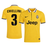 Juventus CHIELLINI #3 Pryč Retro fotbalový dres 2013/14