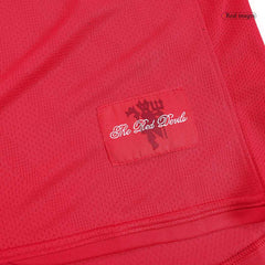 Manchester United SCHOLES #18 Home Retro Long Sleeve Football Jersey 2007/08