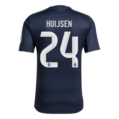 Real Madrid HUIJSEN #24 Venkovní fotbalový dres 2025/26 – verze pro hráče