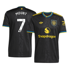 Pánské Manchester United MOUNT #7 Třetí pryč Fotbalový dres 2025/26