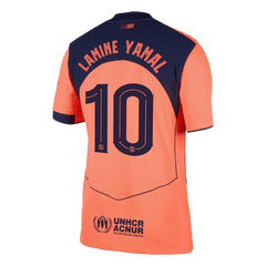 Barcelona LAMINE YAMAL #10 Třetí pryč Fotbalový dres 2025/26 - verze pro hráče - UCL