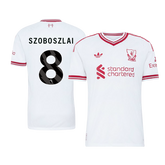 Liverpool SZOBOSZLAI #8 Pryč Fotbalový dres 2026/27 - verze pro hráče