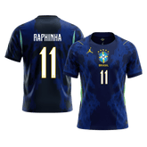 Pánské Brazil RAPHINHA #11 Pryč Fotbalový dres Mistrovství světa 2026