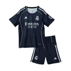 Real Madrid Away Kids Jersey (Shirt + Shorts) 2025/26