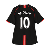 Manchester United ROONEY #10 away retro football jersey 2007/08