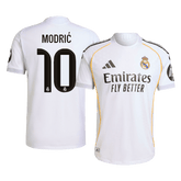 Real Madrid MODRIĆ #10 Domácí Fotbalový dres 2025/26 – verze pro hráče