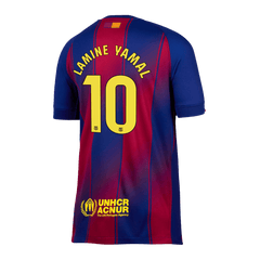 Barcelona LAMINE YAMAL #10 Men's Home Football Jersey 2025/26