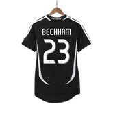 Real Madrid BECKHAM #23 venkovní retro fotbalový dres 2006/07