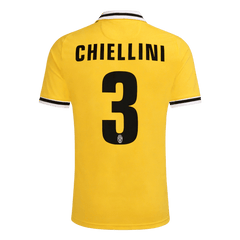 Juventus CHIELLINI #3 Pryč Retro fotbalový dres 2013/14
