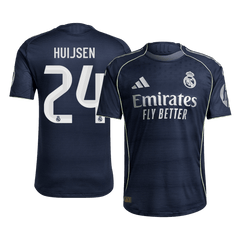 Real Madrid HUIJSEN #24 Venkovní fotbalový dres 2025/26 – verze pro hráče