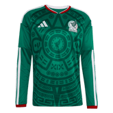 Pánské Mexico Domov Fotbalový dres s dlouhým rukávem 2026
