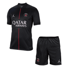 Pánské PSG Čtvrtý pryč Fotbalový dres (Jersey+Shorts) Kit 2025/26