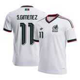 Pánské Mexico S.GIMENEZ #11 Pryč Fotbalový dres Mistrovství světa 2026