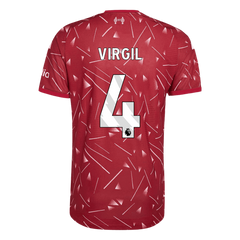 Liverpool VIRGIL #4 Domov Fotbalový dres 2026/27 - verze pro hráče