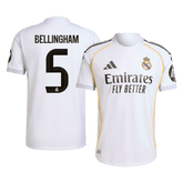 Real Madrid BELLINGHAM #5 Domácí fotbalový dres 2025/26 – verze pro hráče