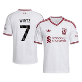 Pánské Liverpool WIRTZ #7 Pryč Fotbalový dres 2026/27