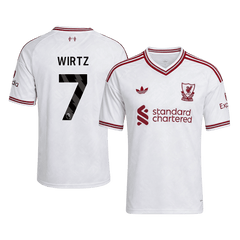 Pánské Liverpool WIRTZ #7 Pryč Fotbalový dres 2026/27