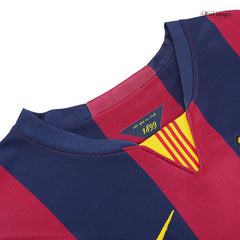 Barcelona SUÁREZ #9 Domácí Retro fotbalový dres 2014/15