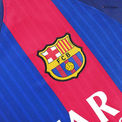 Barcelona MESSI #10 Domov Retro fotbalový dres 2016/17