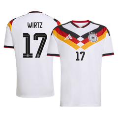 Pánské Germany WIRTZ #17 Domov Fotbalový dres Mistrovství světa 2026