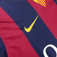 Barcelona SUÁREZ #9 Domácí Retro fotbalový dres 2014/15