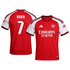 Pánské Arsenal SAKA #7 Domov Fotbalový dres 2026/27 - UCL