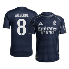 Real Madrid VALVERDE #8 Venkovní fotbalový dres 2025/26 – verze pro hráče