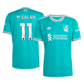 Pánské Liverpool M.SALAH #11 Třetí pryč Fotbalový dres 2025/26