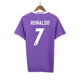 Real Madrid RONALDO #7 venkovní retro fotbalový dres 2016/17
