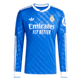Real Madrid third away long-sleeved men's football jersey 2025/26