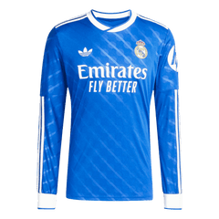 Real Madrid third away long-sleeved men's football jersey 2025/26