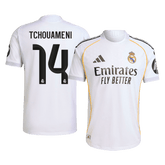 Real Madrid TCHOUAMENI #14 Domov Fotbalový dres 2025/26 - verze pro hráče