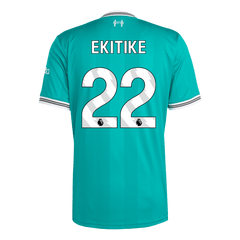 Pánské Liverpool EKITIKE #22 Třetí pryč Fotbalový dres 2025/26
